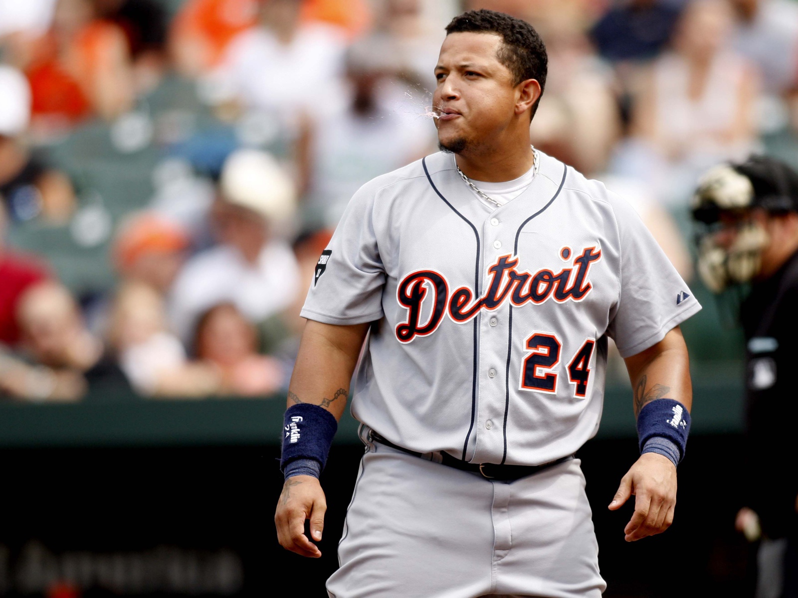Мигуэль Кабрера из бейсбольной команды Детройта