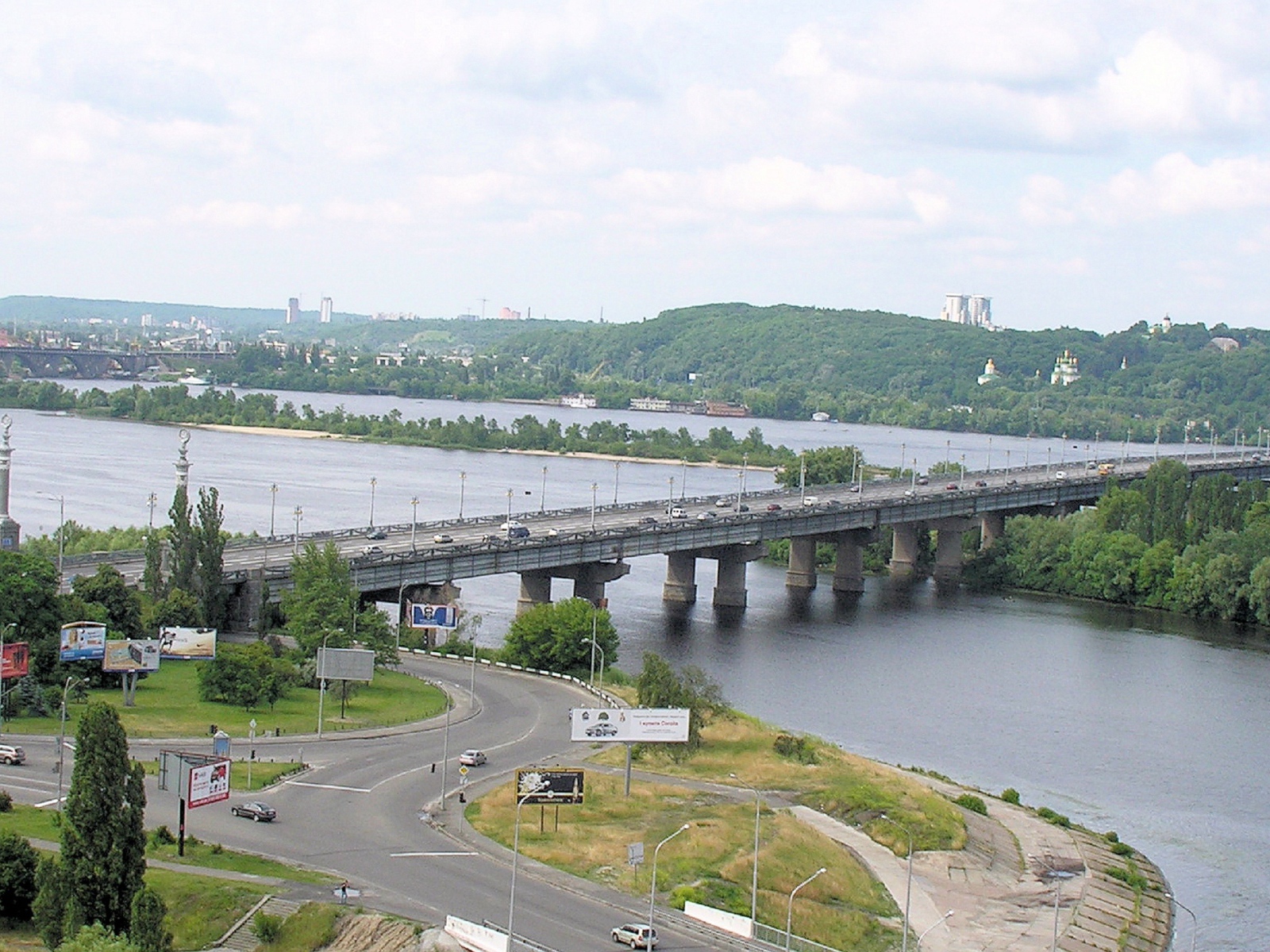 Мост Патона в Киеве