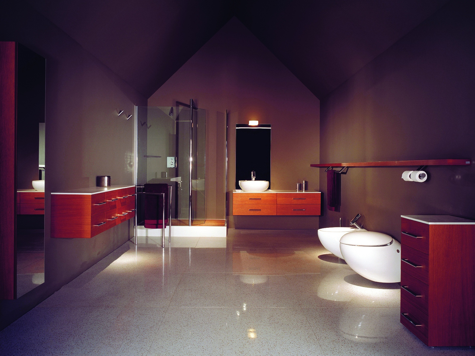 Романтическая атмосфера в ванной