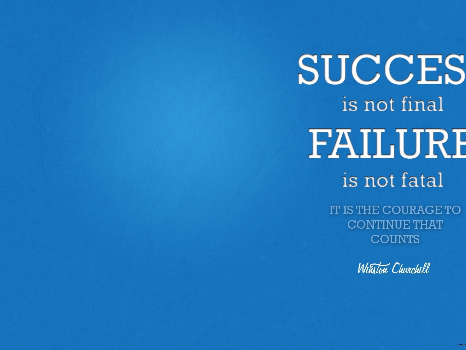 Успех это не финал