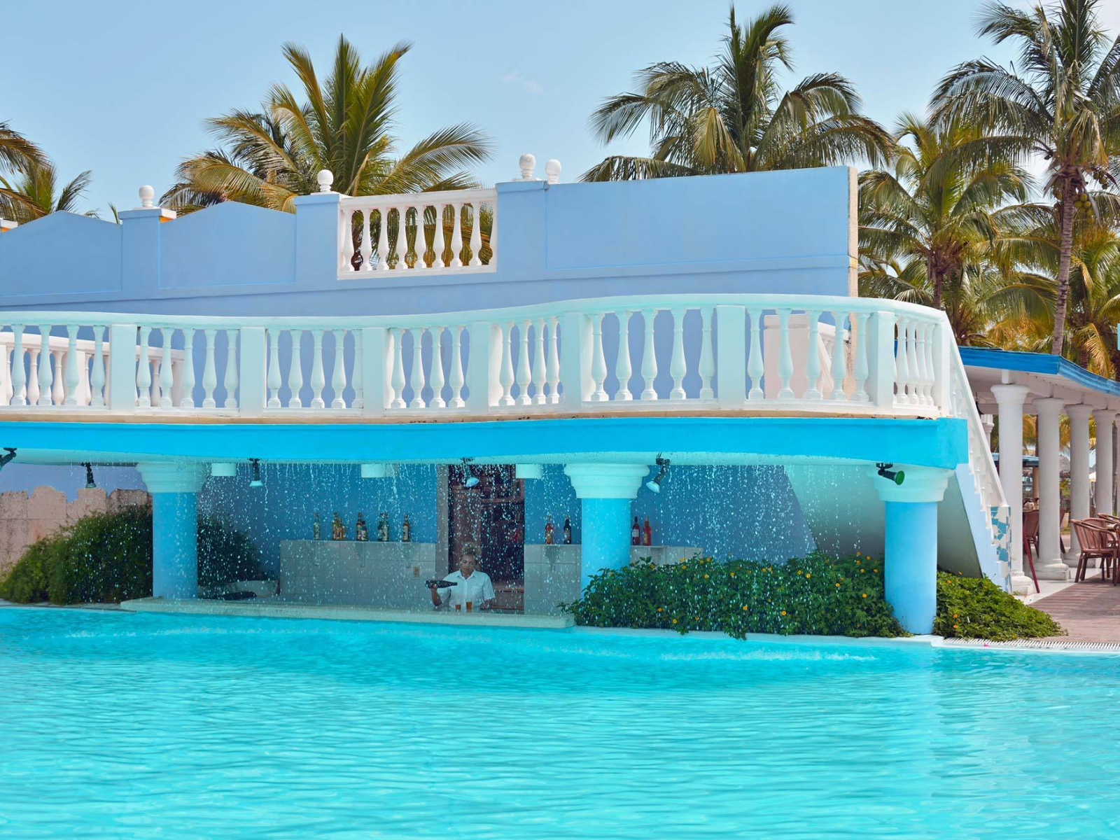 Бассейн на курорте Кайо Гильермо, Куба