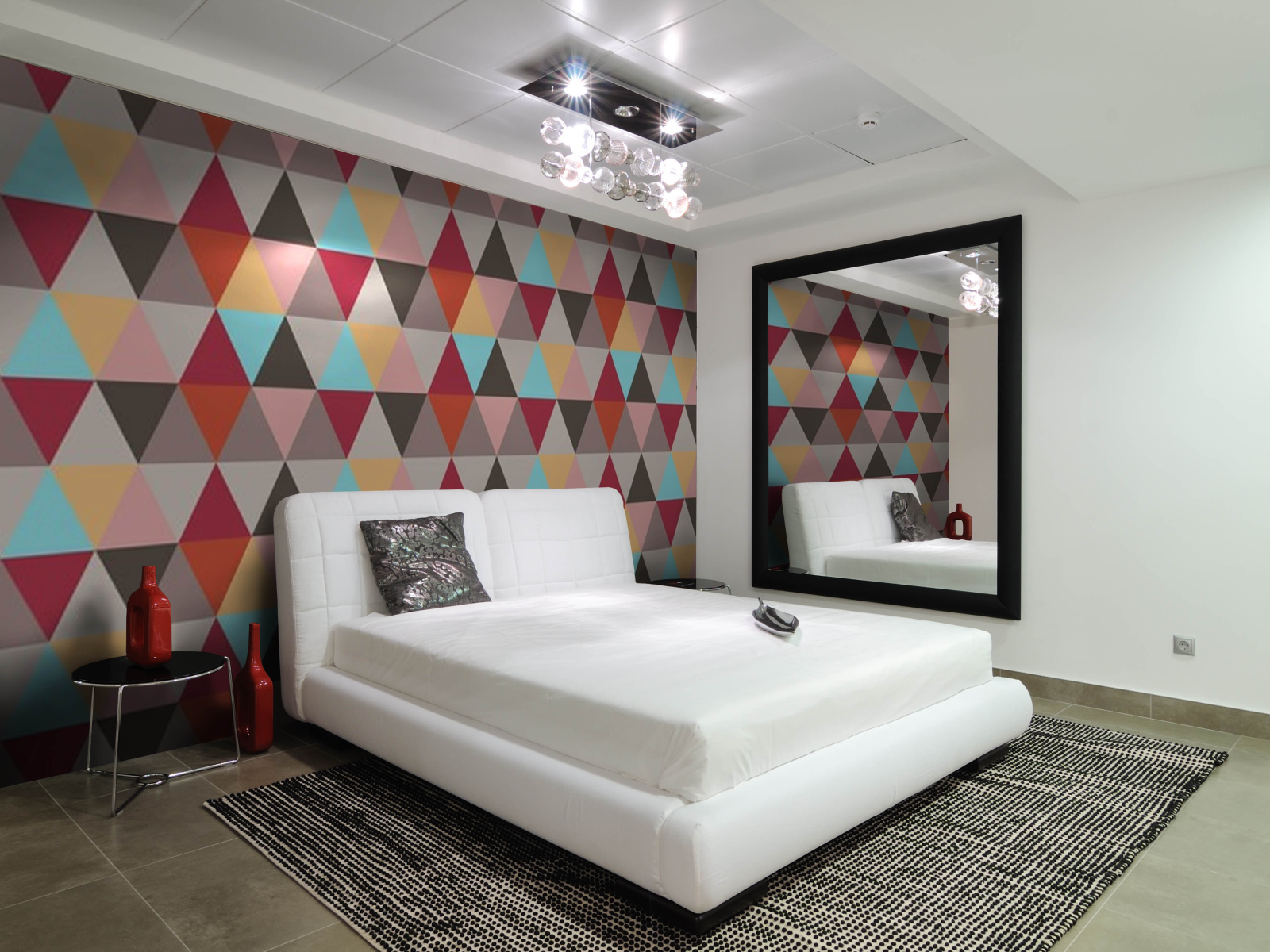 Спальня в стиле хайтек