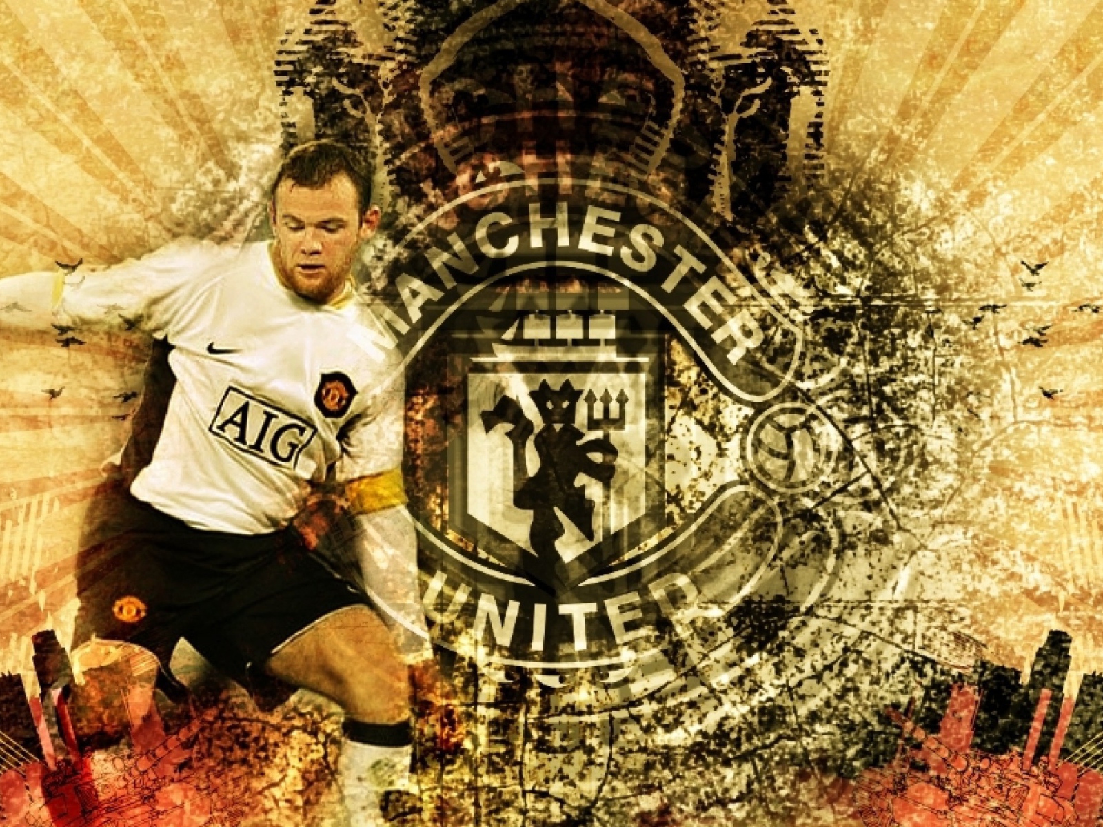 Любимая команда Манчестер Юнайтед