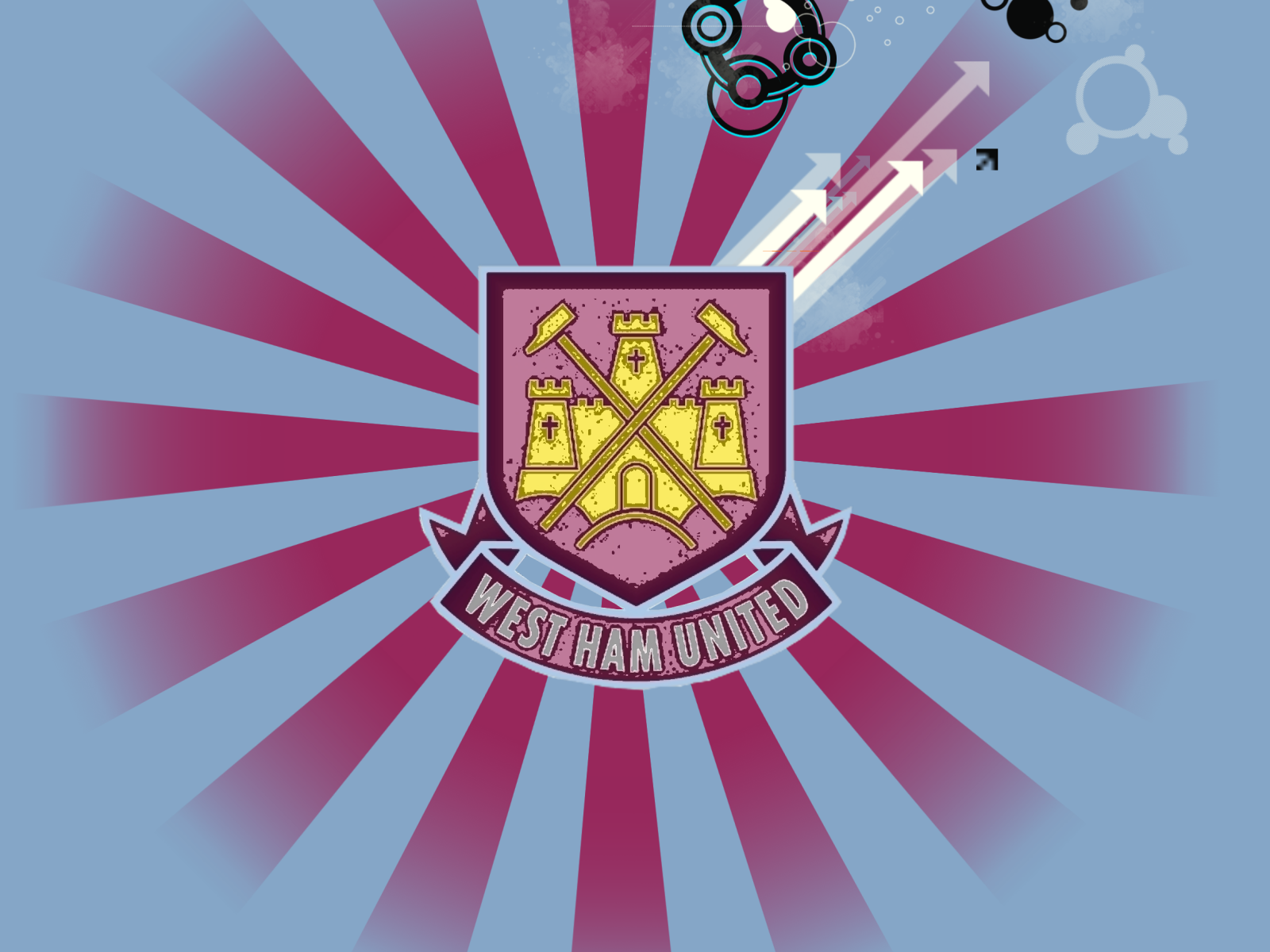 Знаменитый футбольный клуб Англии Вест Хэм Юнайтед