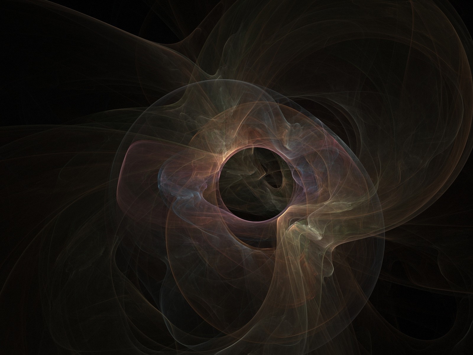 Фантастические абстрактные изгибы