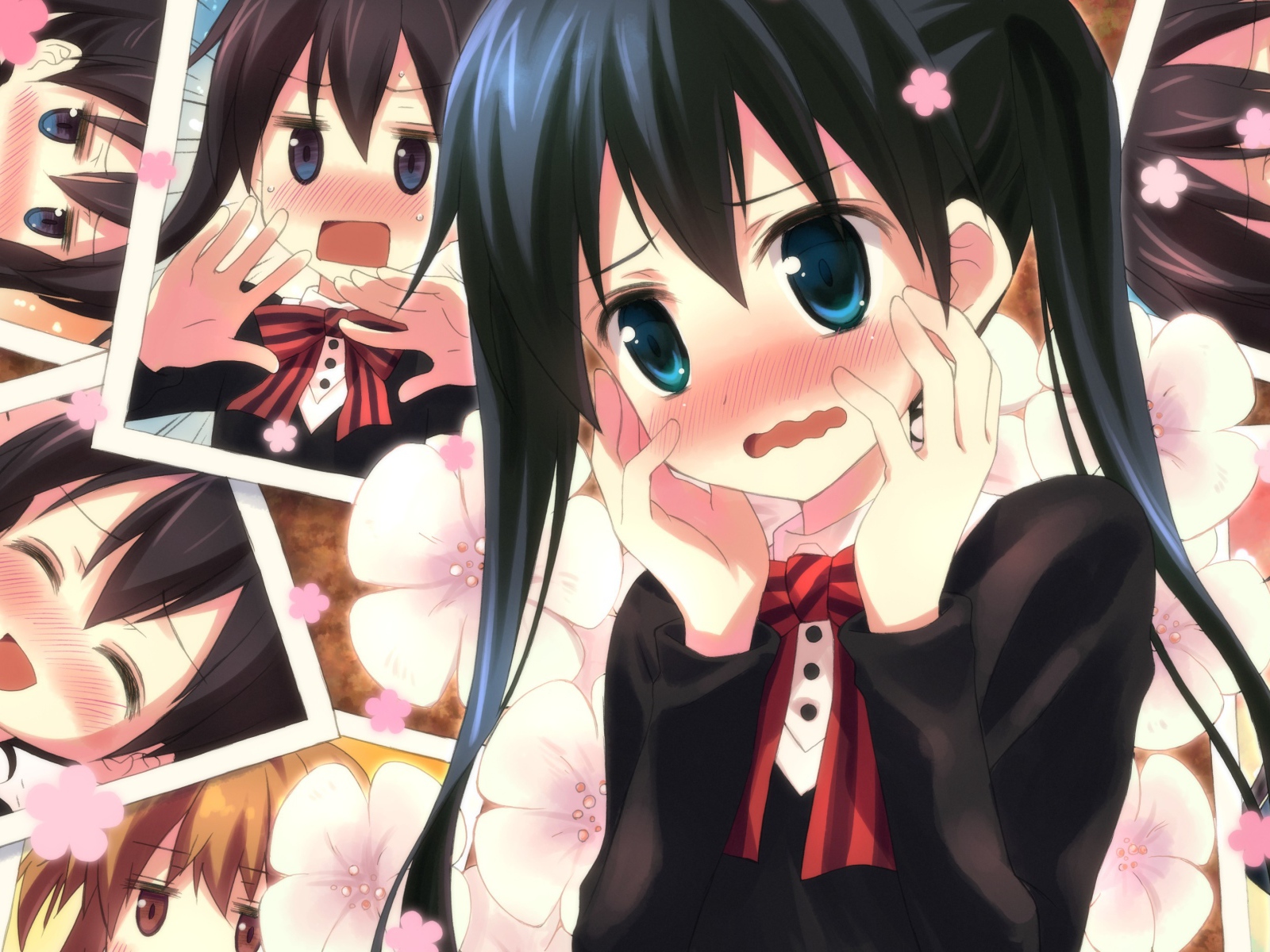 Девушка Айя из аниме Золотая мозаика