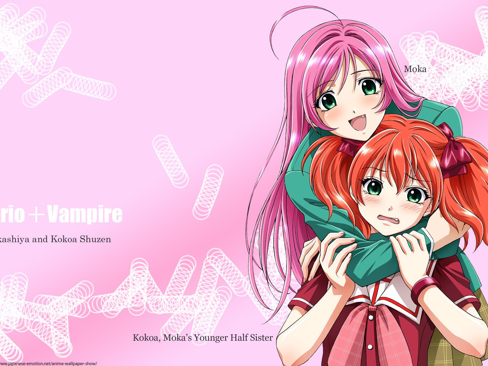 Аниме сериал Крестик + Вампир