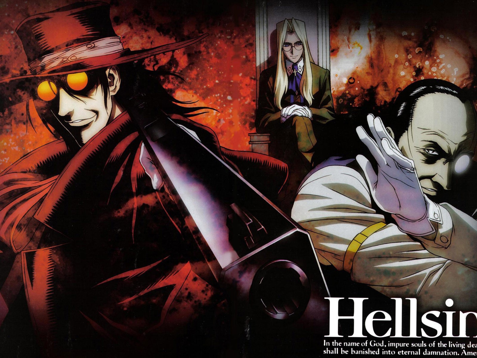 Аниме сериал Hellsing