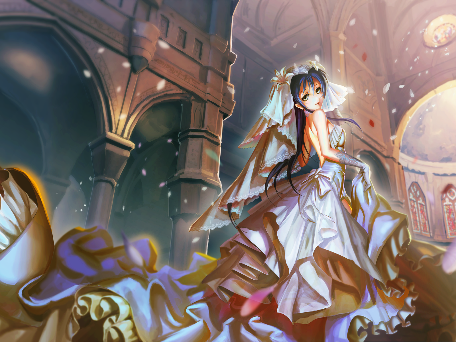 Невеста в церкви, аниме Love Live