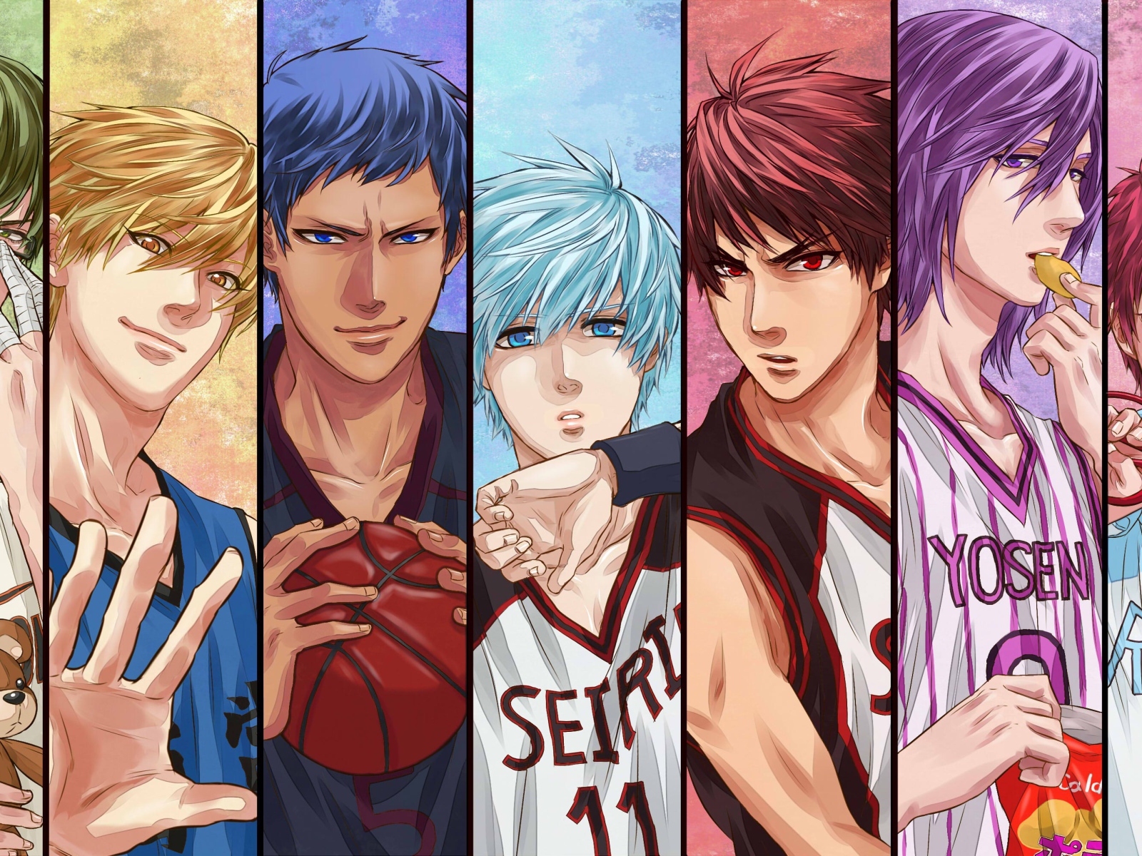 Персонажи аниме Куроко баскетбол