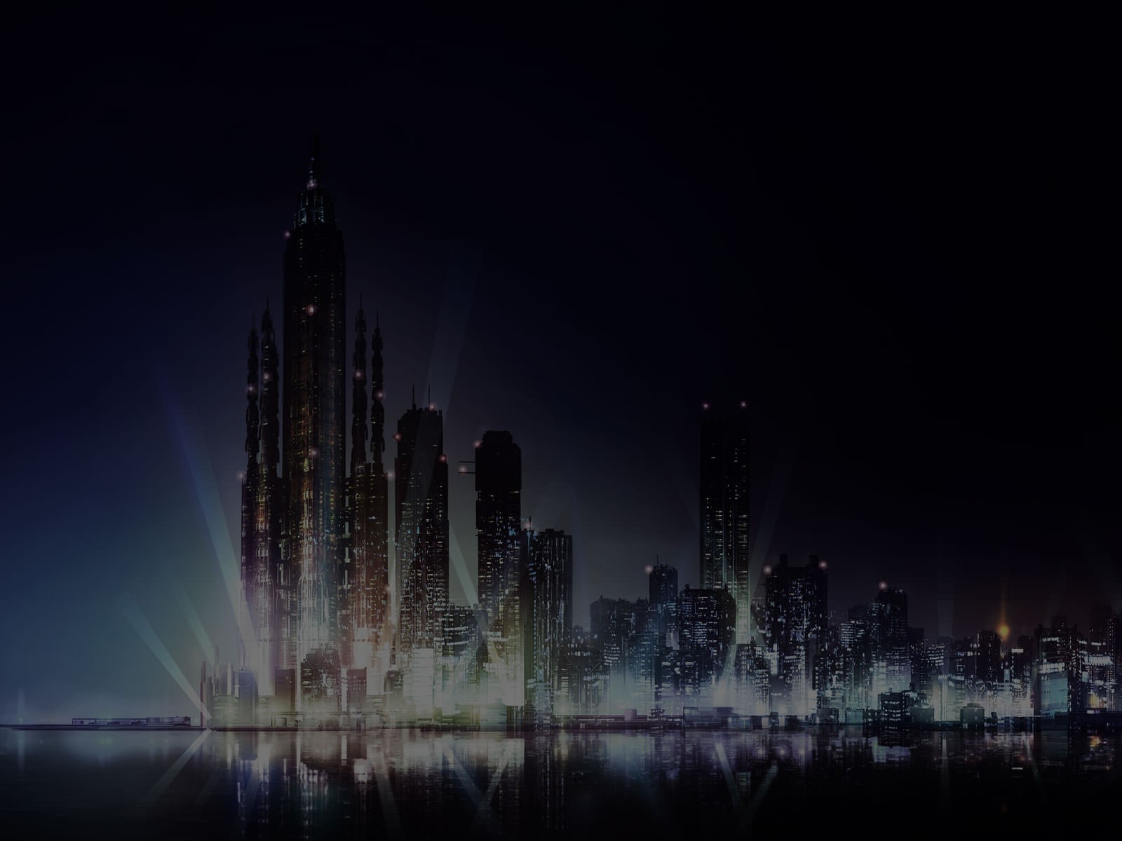 Темный город в аниме Psycho-Pass