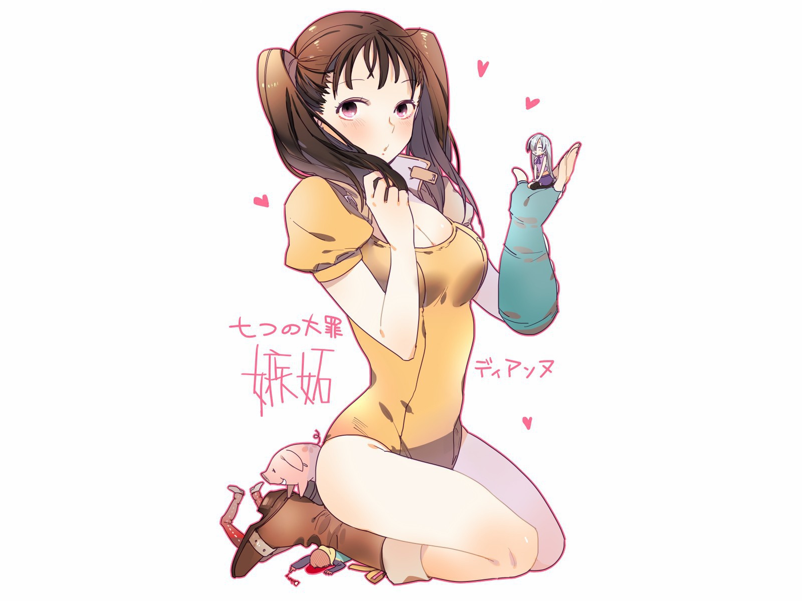 Диана из аниме Nanatsu no Taizai