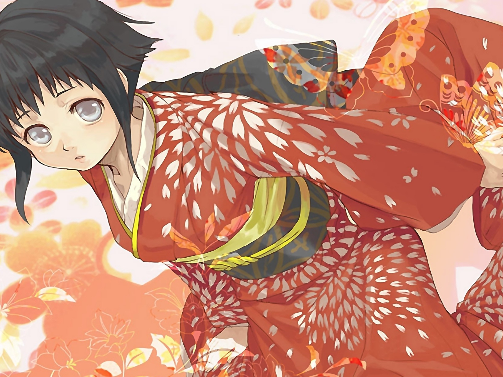 Девушка Хината Хьюга из аниме Наруто