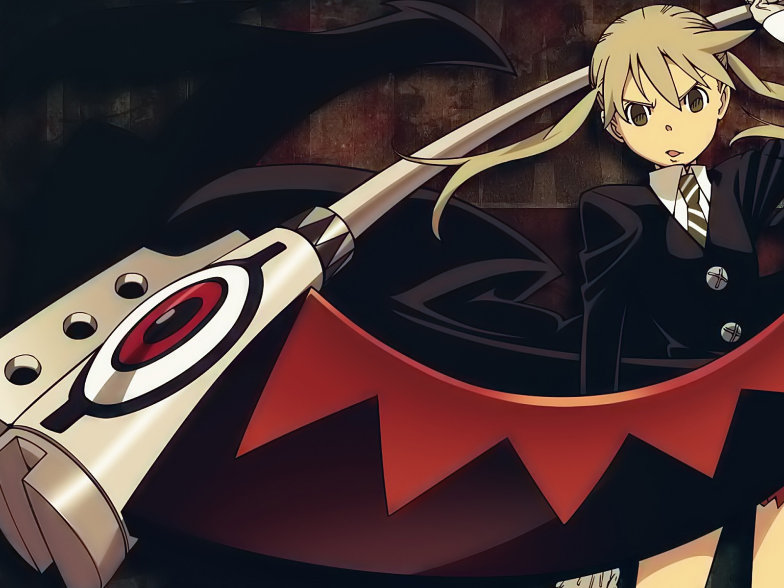 Девушка аниме в Soul Eater