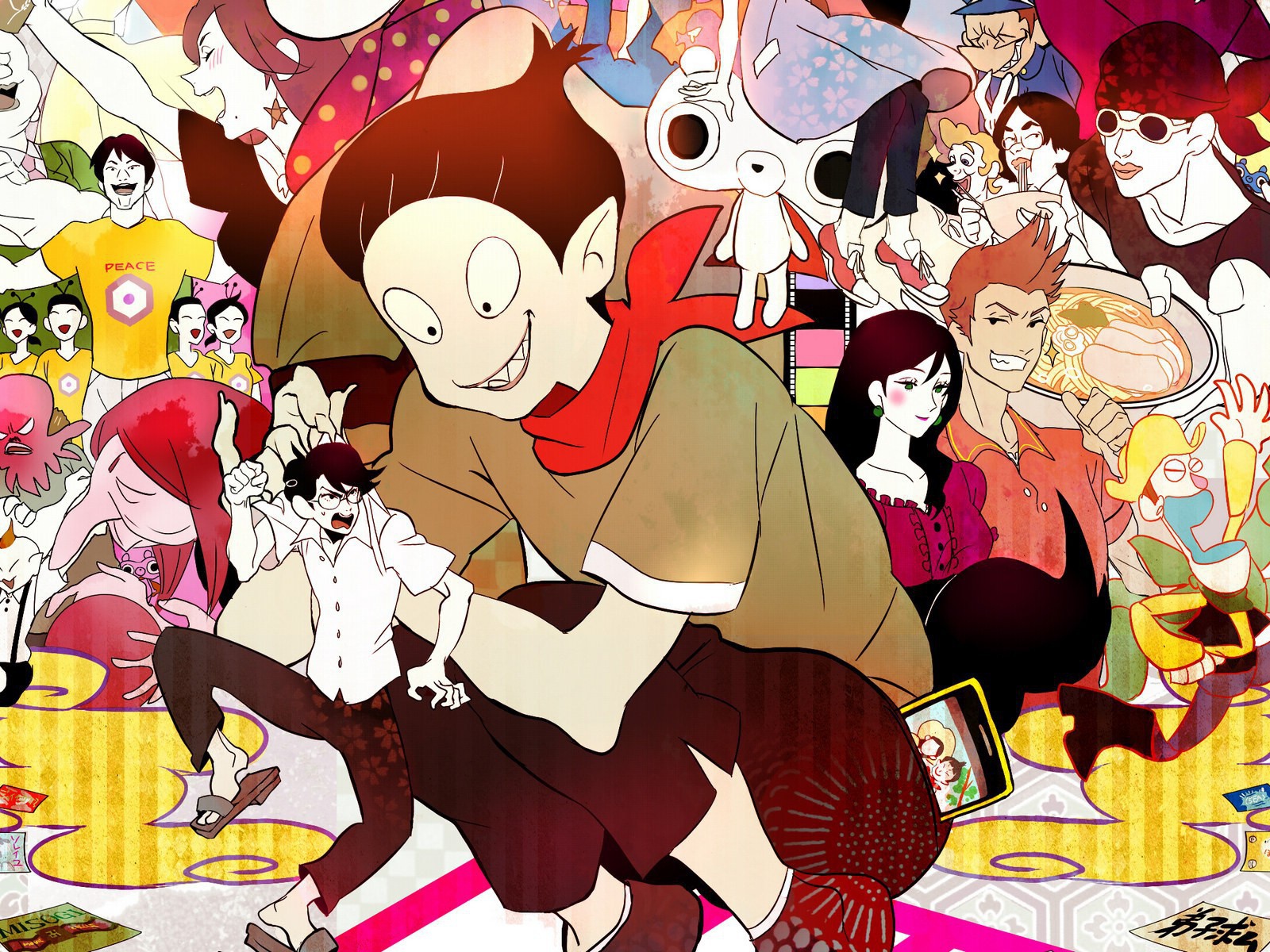 Герои аниме The Tatami Galaxy