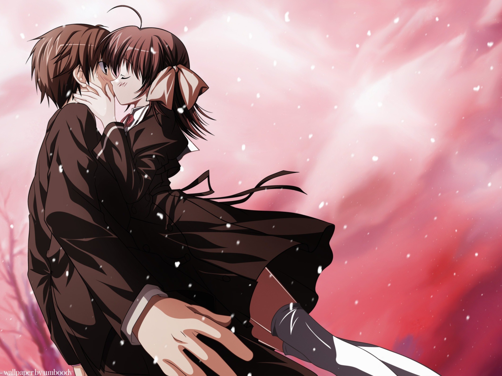 Влюбленные в аниме Эф - история воспоминаний