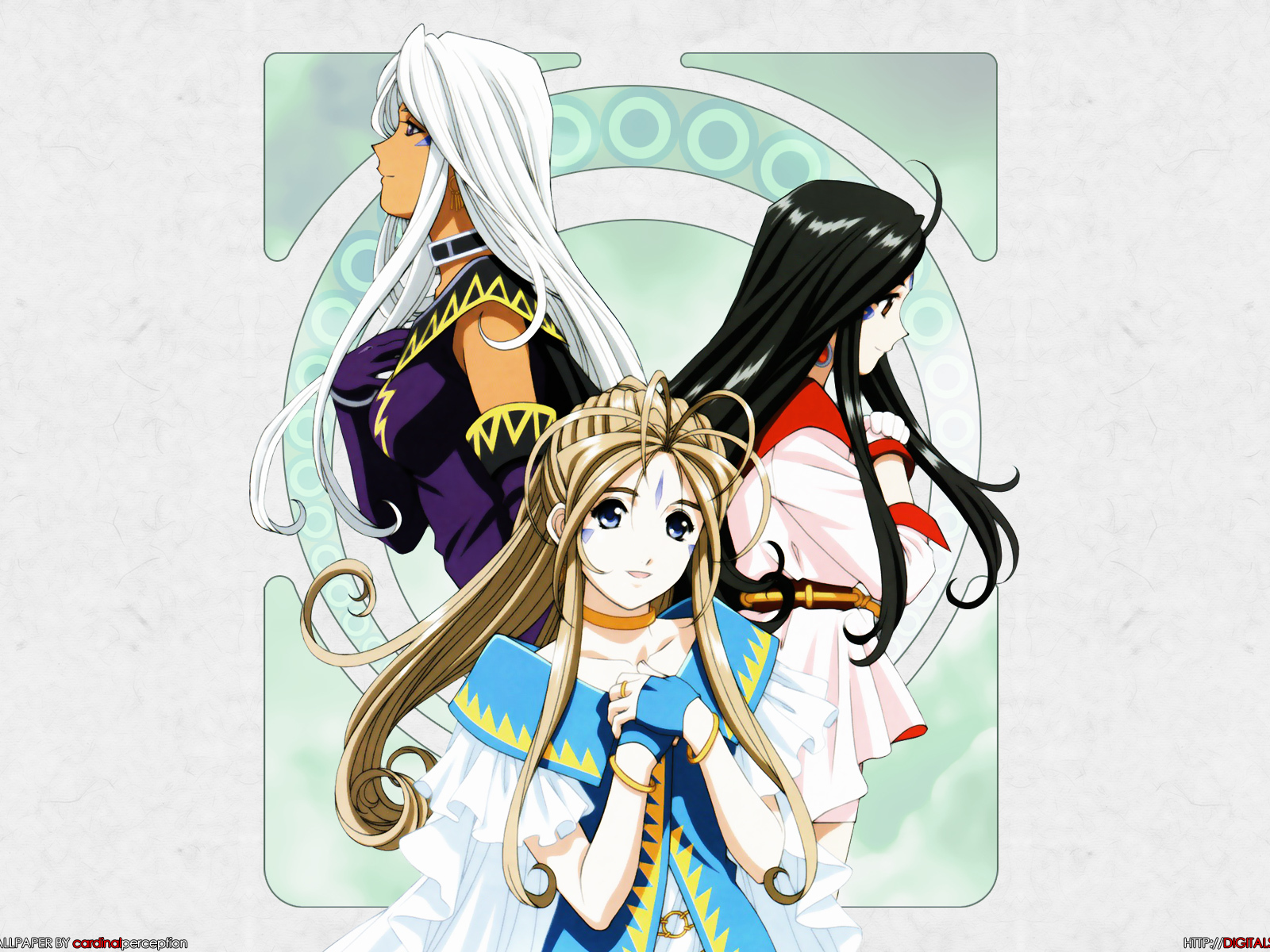 Манга аниме Belldandy