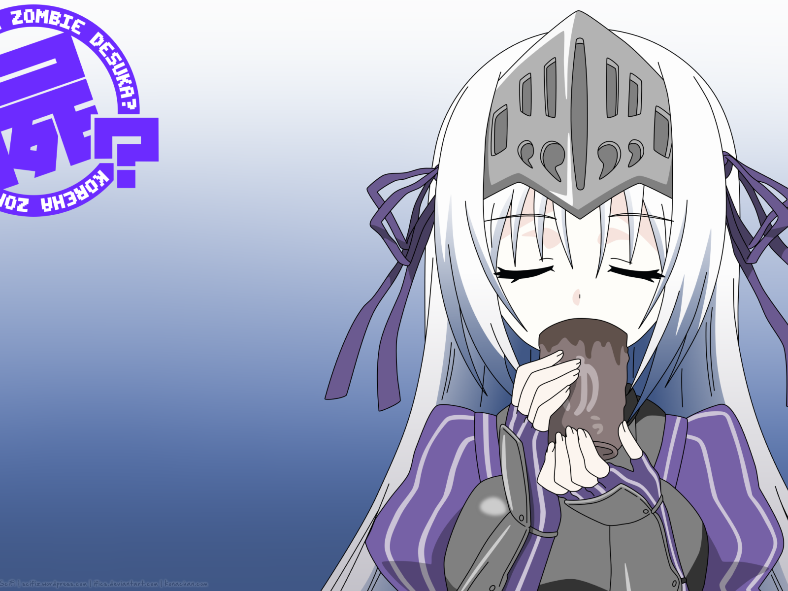 Манга аниме Уж не зомби ли это