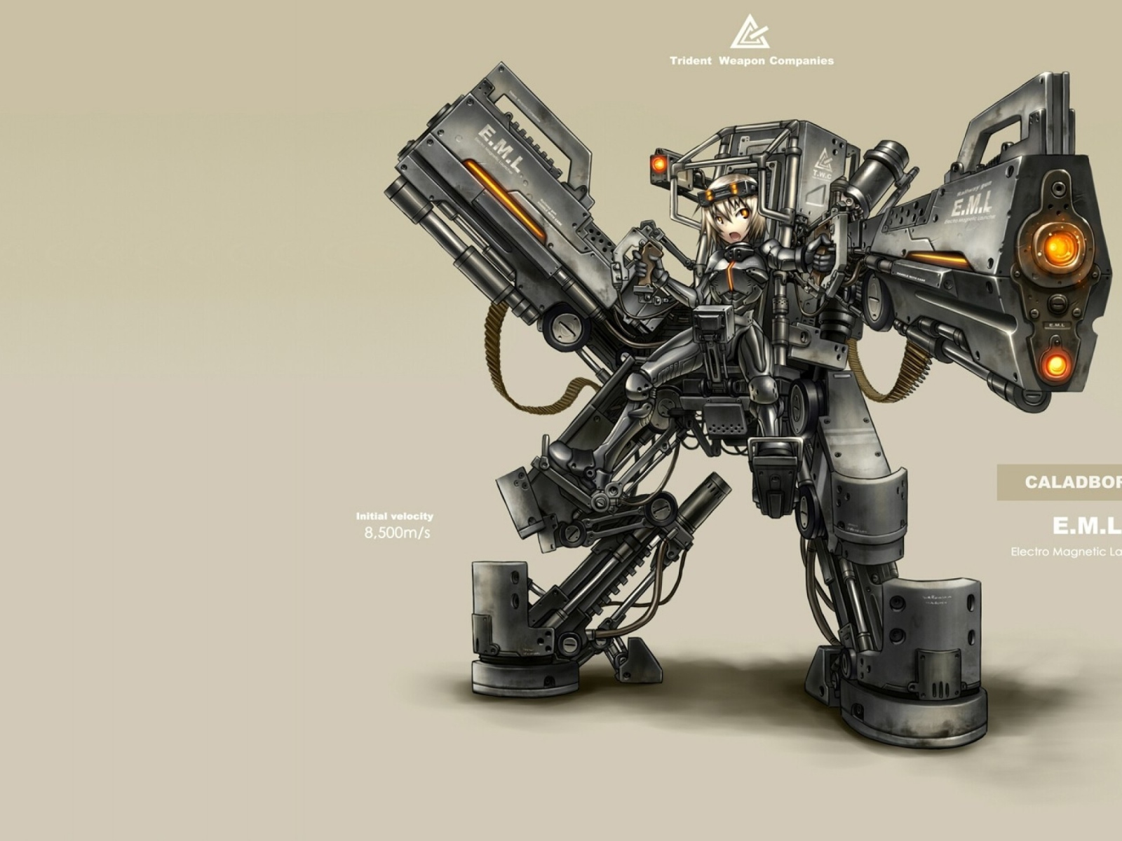 Мощный робот Gia Anime