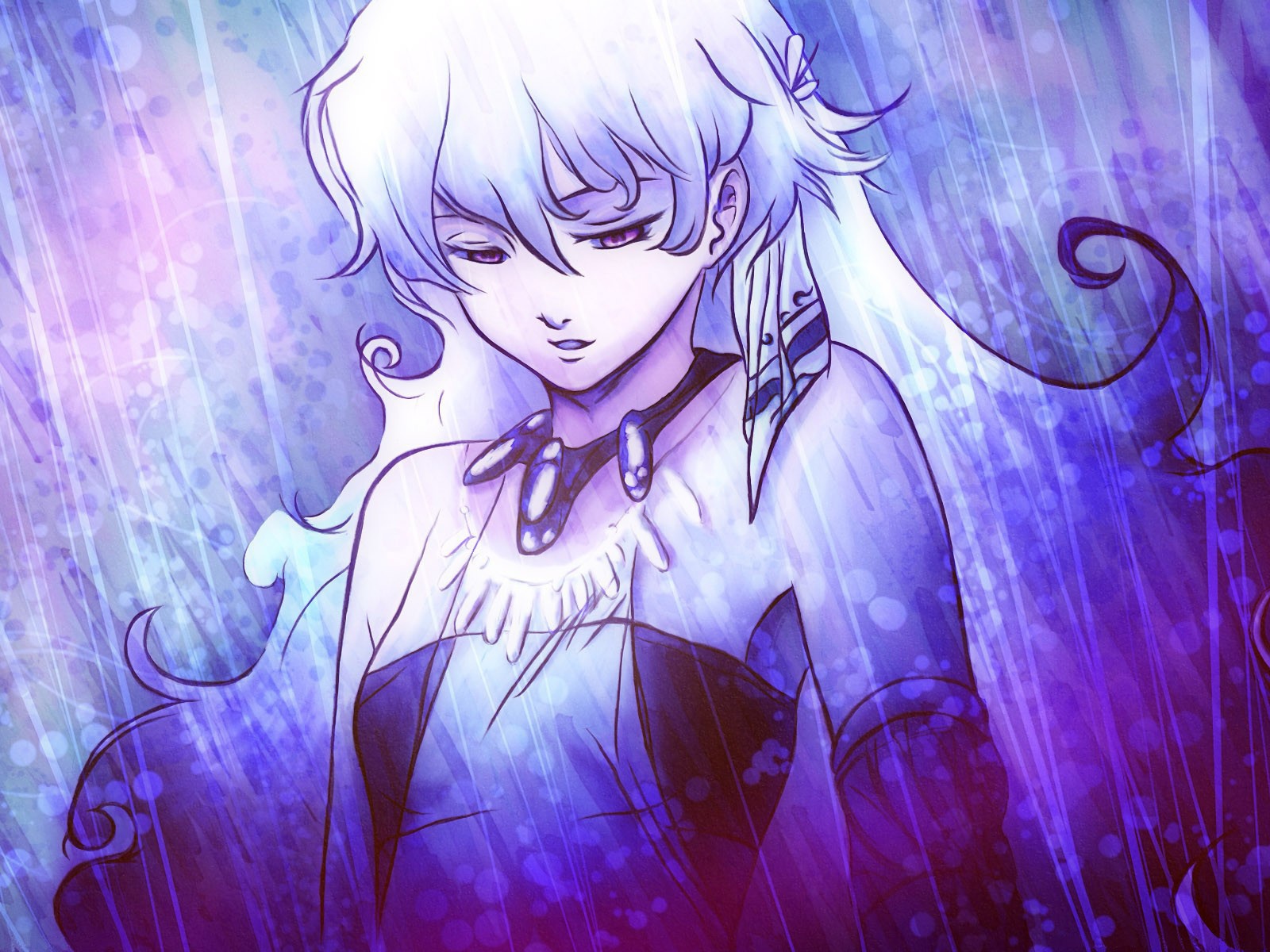 Грустная девушка из аниме Тэнгэн Топпа Гуррен-Лаганн