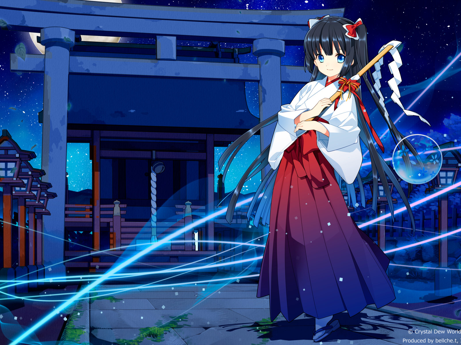 Милая девочка аниме Suisho Shizuku