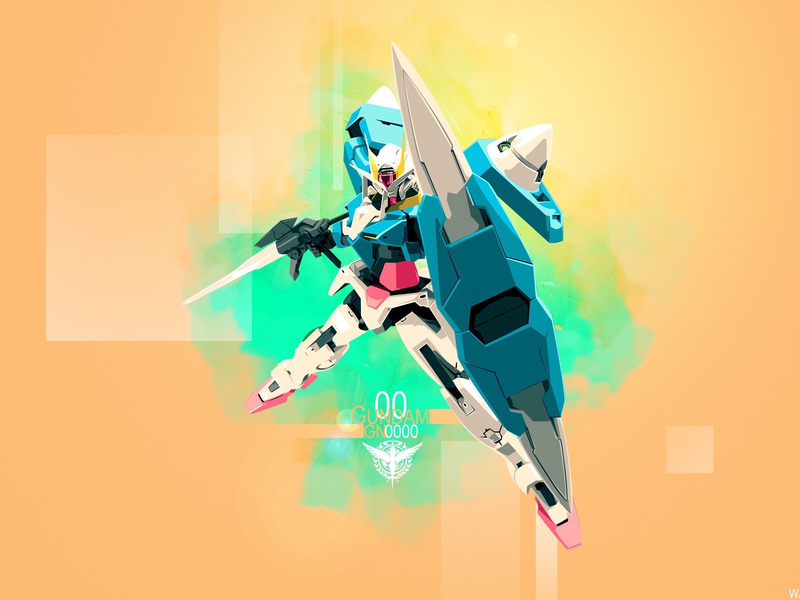 Герой аниме Мобильный воин ГАНДАМ 00