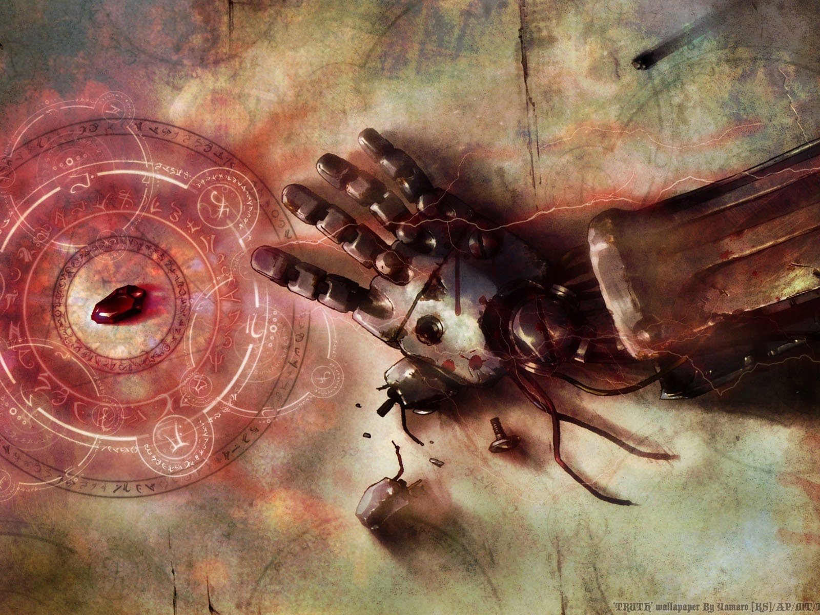 Рука робота, аниме Стальной алхимик