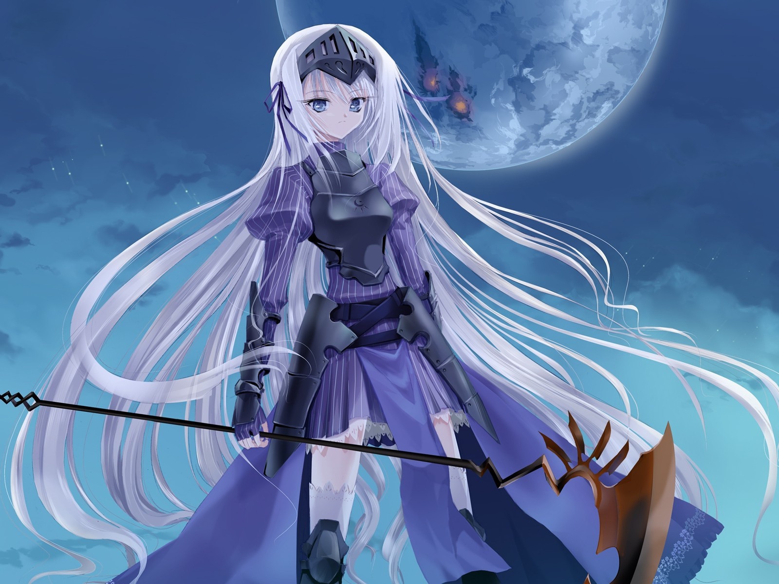 Воин в аниме Уж не зомби ли это