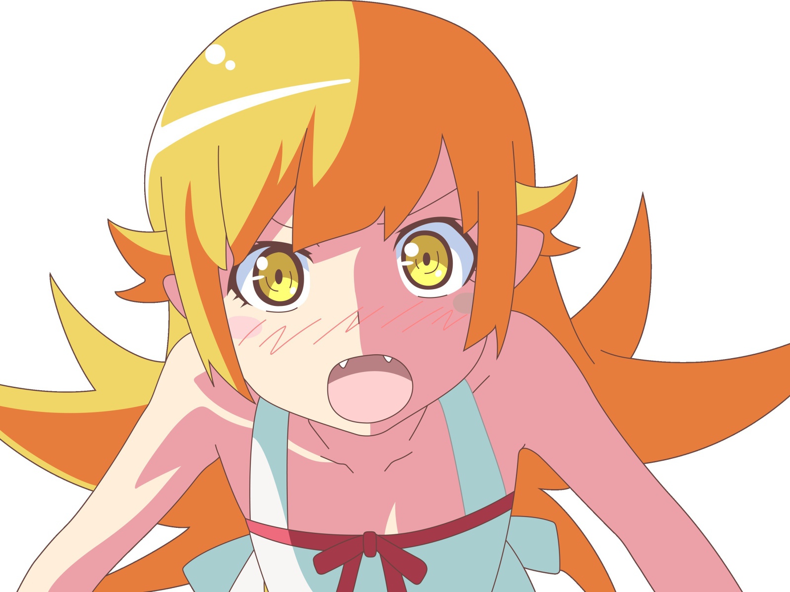 Злая девушка аниме Ошино Шинобу