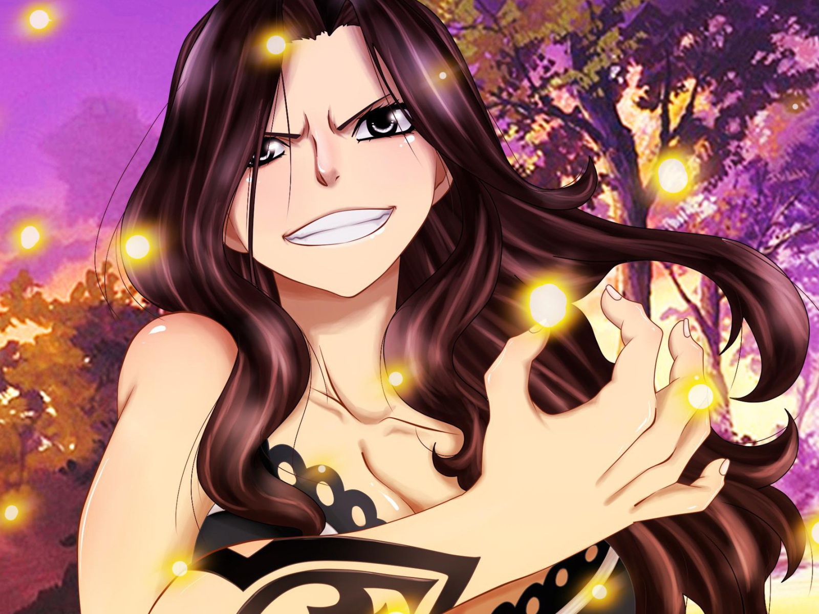 Колдунья из аниме Сказка о хвосте феи