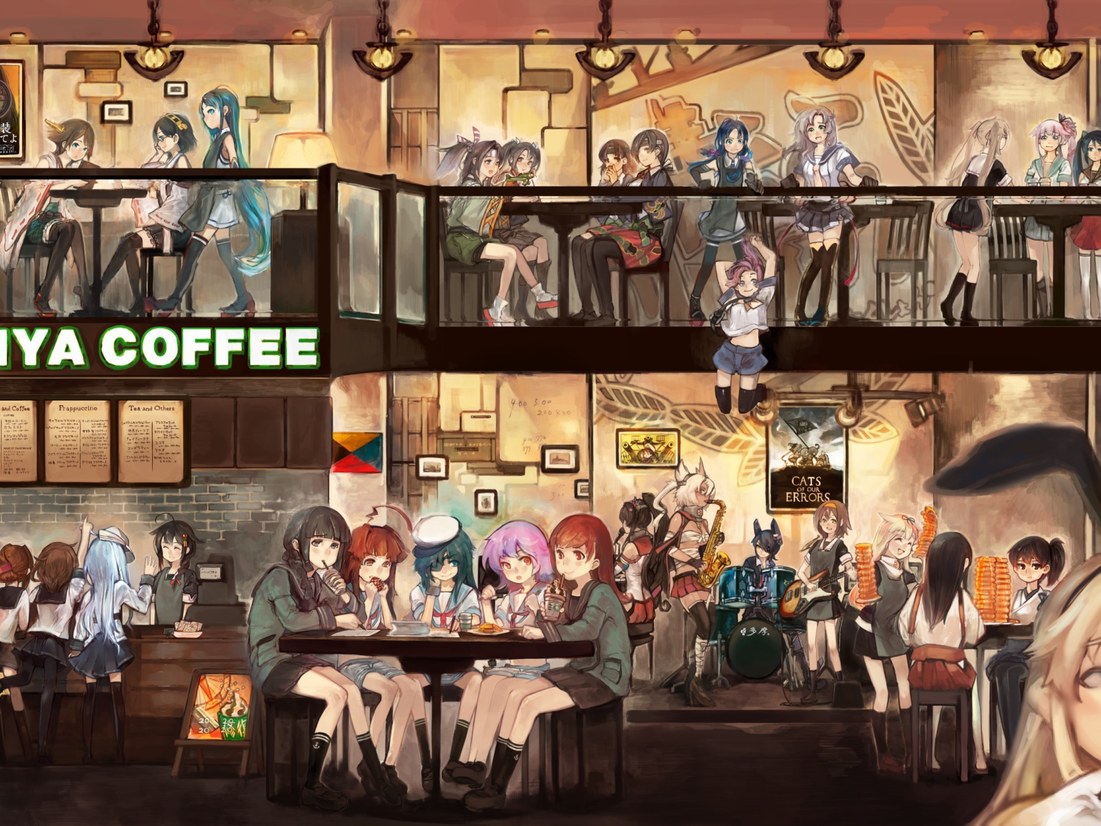 Мир аниме Kantai Collection