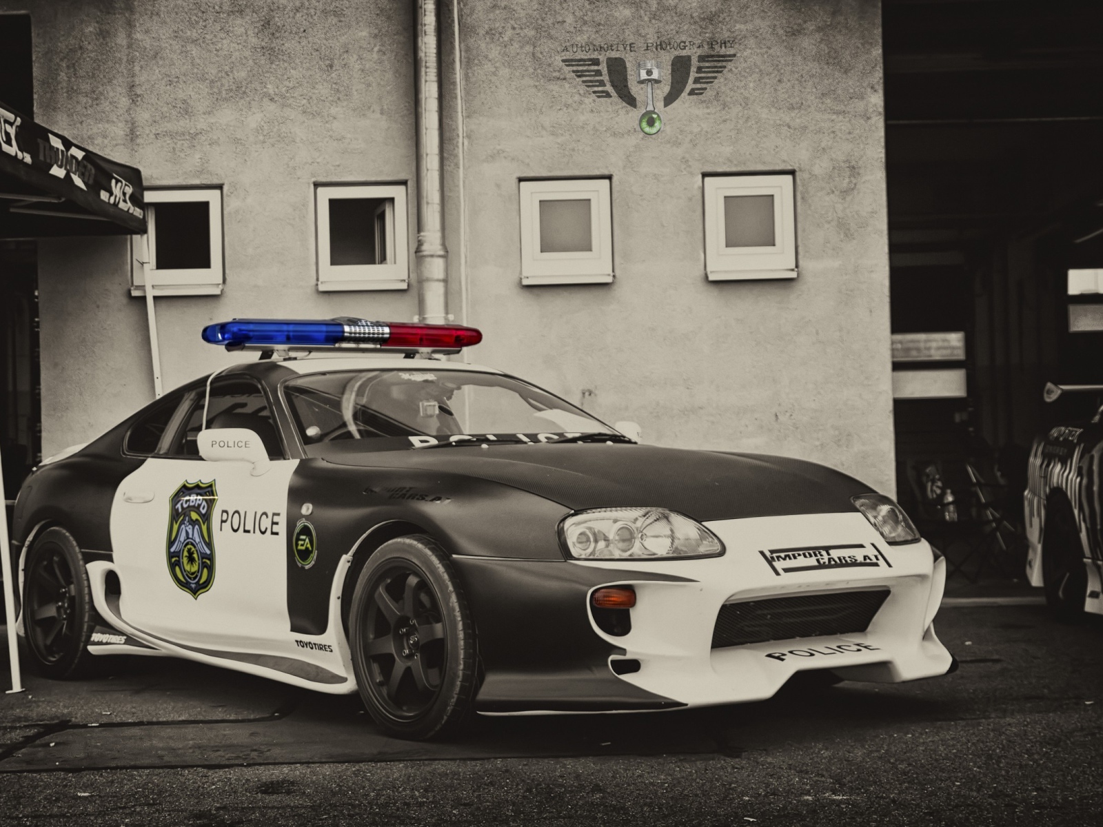 Полицейский автомобиль Toyota Supra