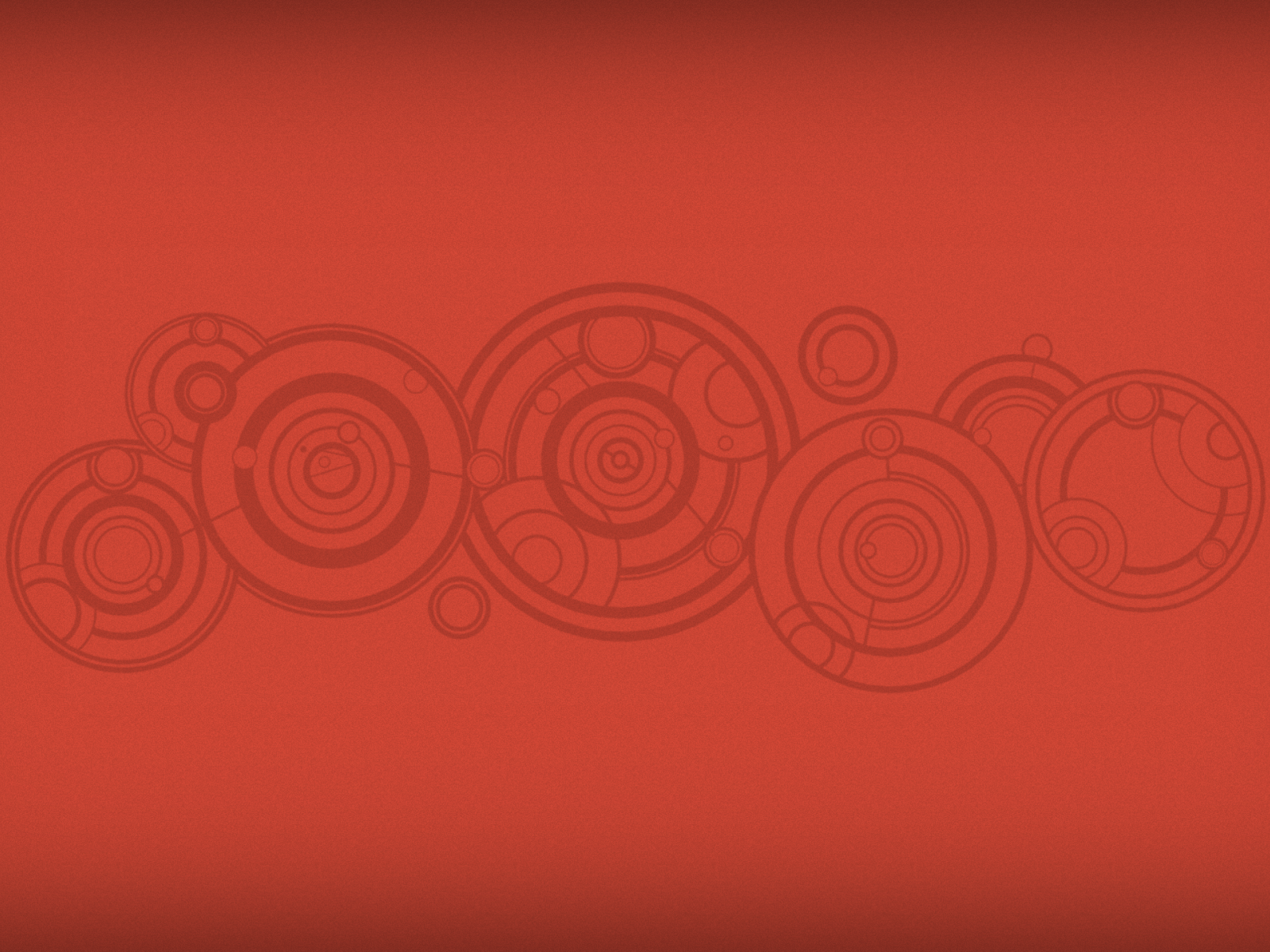 Круги на красном фоне, сериал Доктор Кто