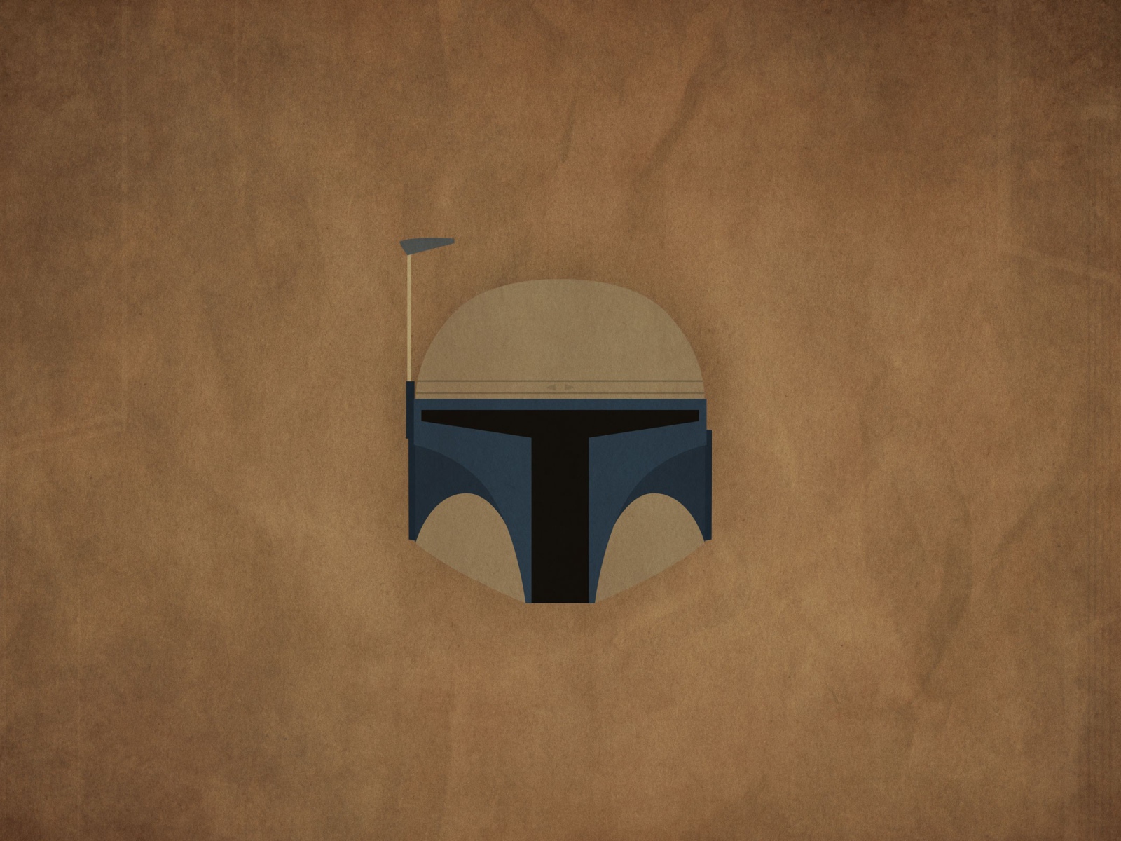 Джанго Фет Звездные войны, коричневый фон