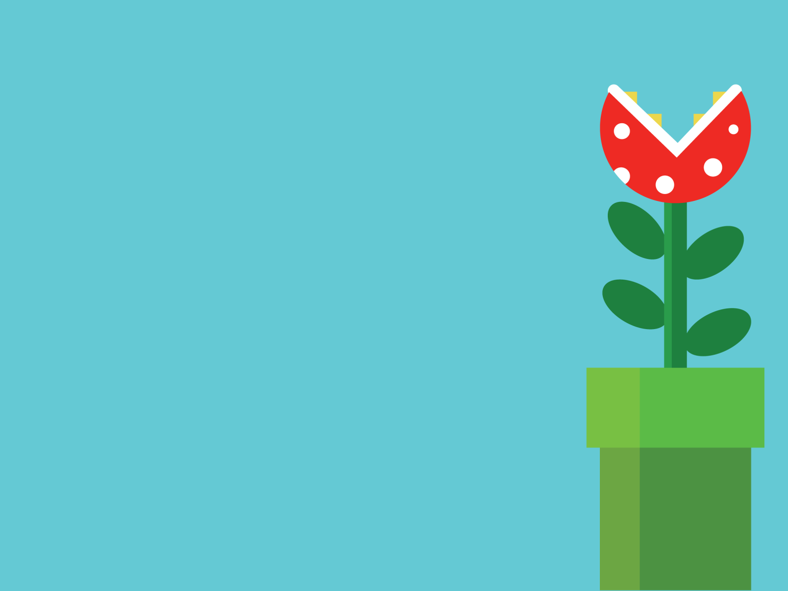 Хищный цветок, игра Super Mario Bros