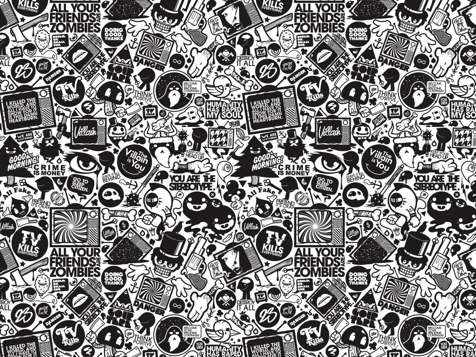 Фон из рисунков