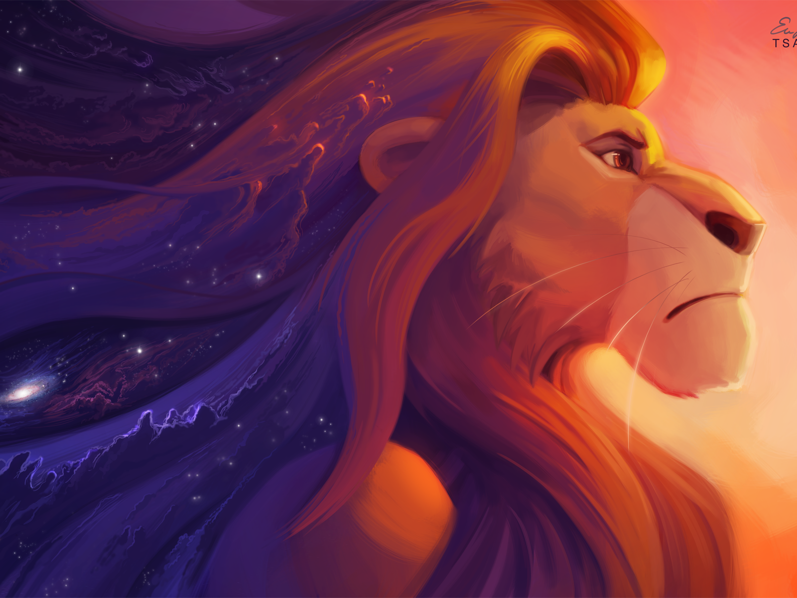 Муфаса из мультфильма Король лев