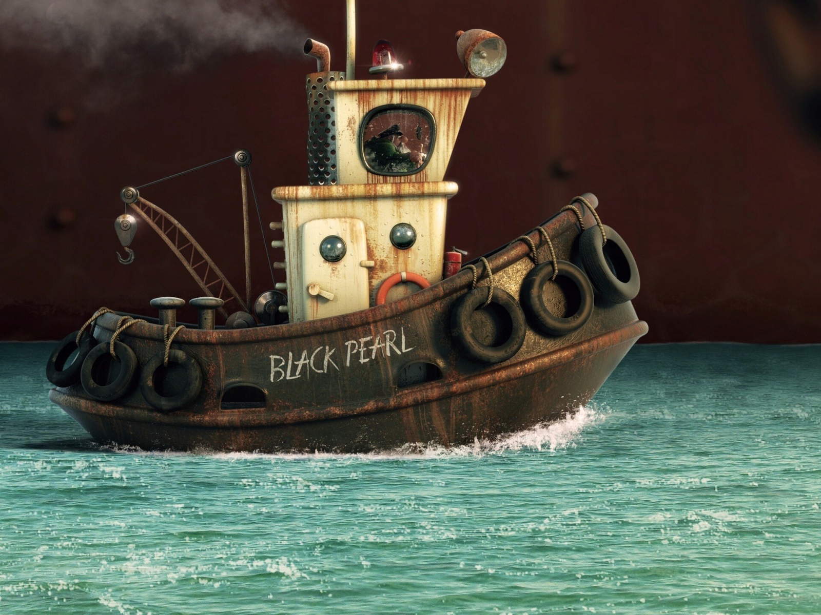 Корабль Черная жемчужина, мультфильм