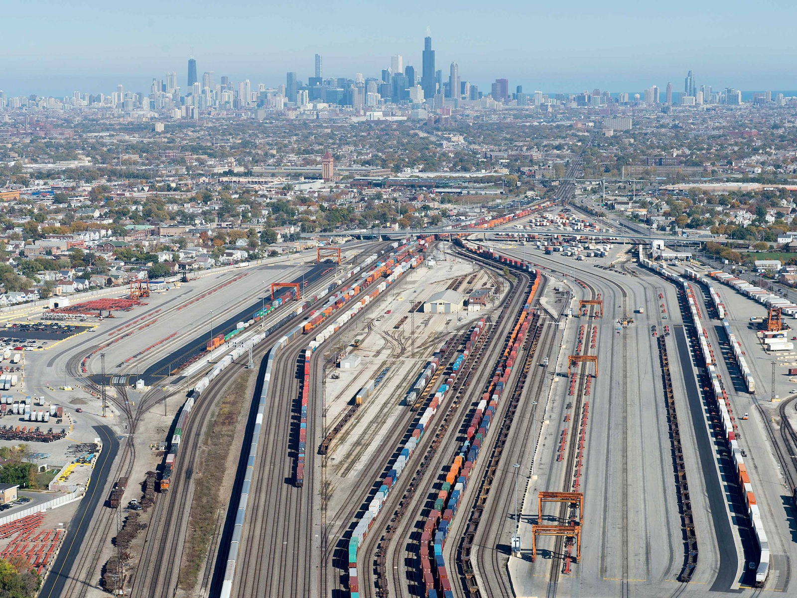 Железная дорога в Чикаго