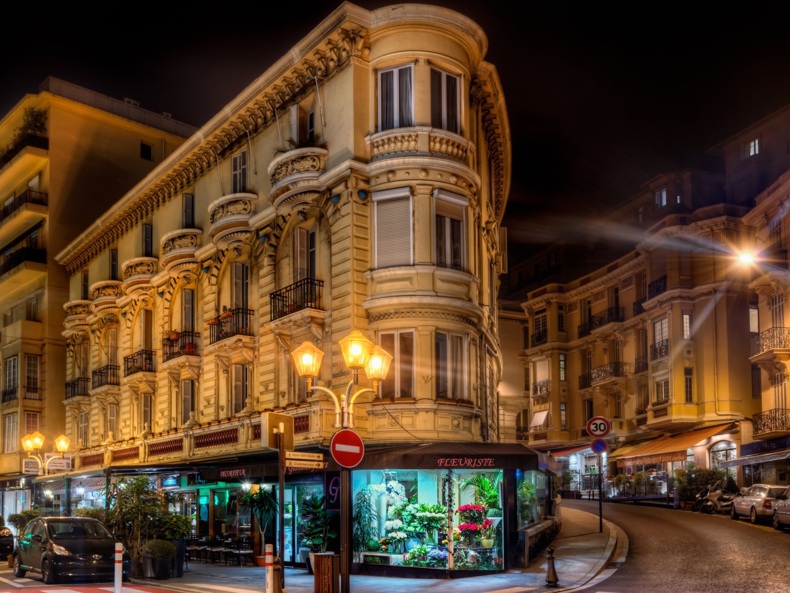 Угол улицы в Монако