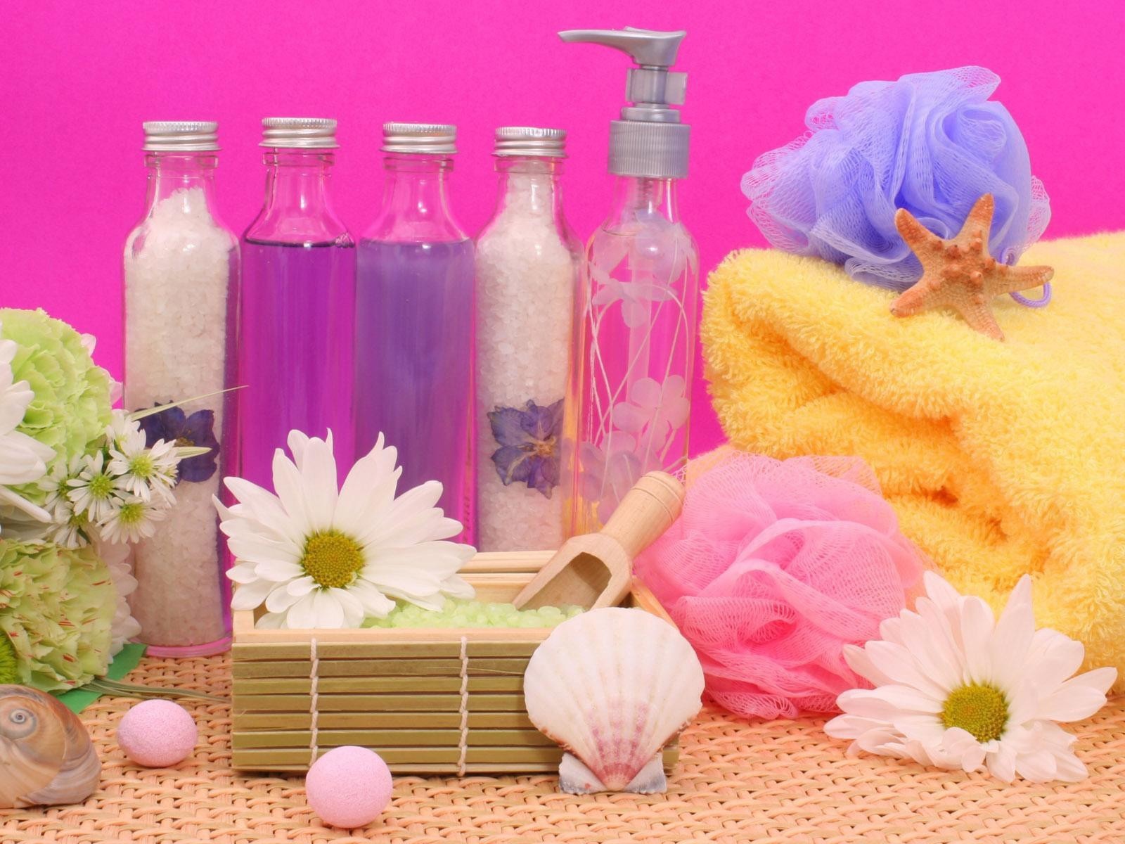 Принадлежности для расслабляющей ванной