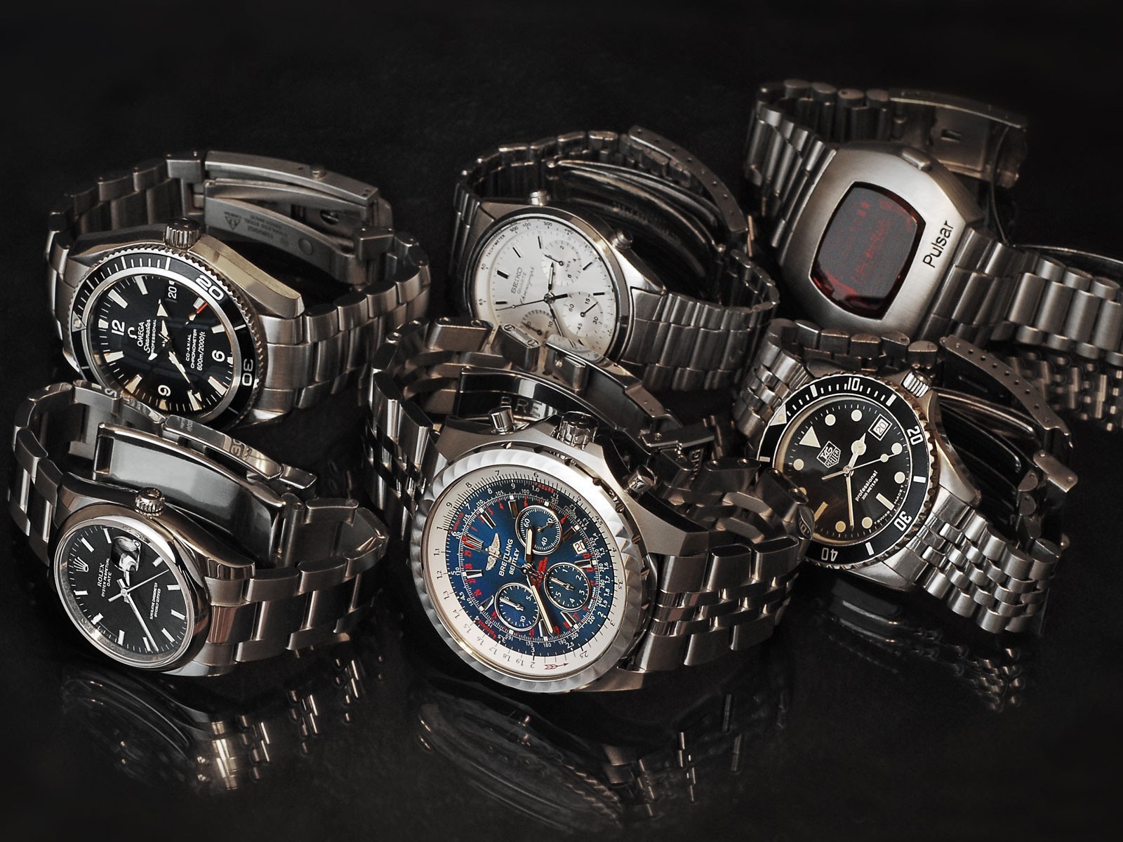 Наручные часы в стиле люкс