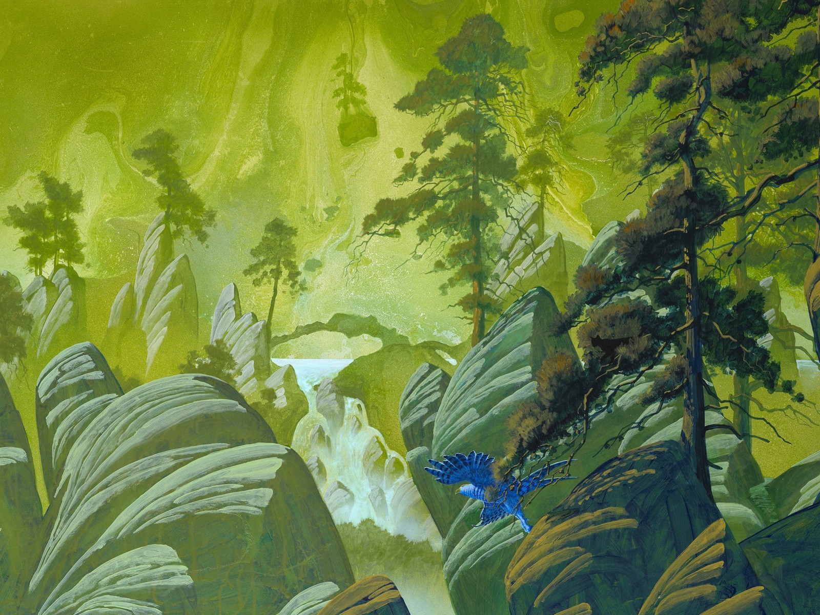 Картина с изображением природы тропиков