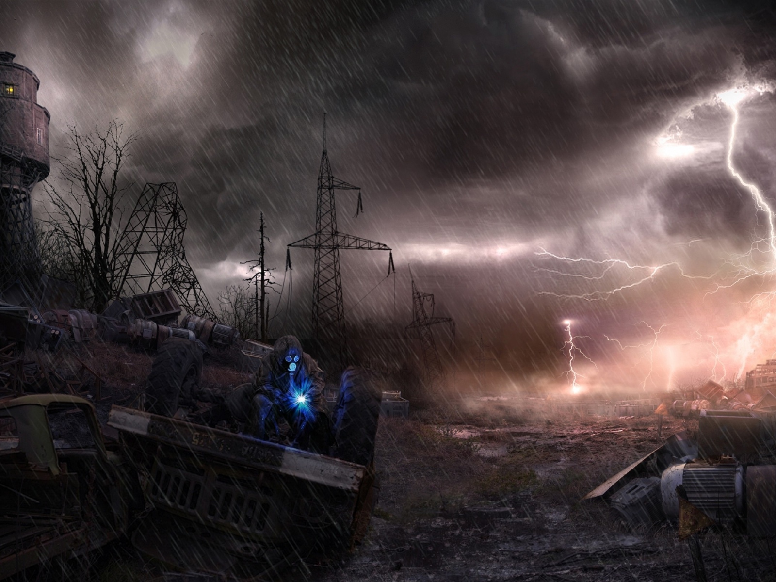 Гроза на заброшенной подстанции, Сталкер