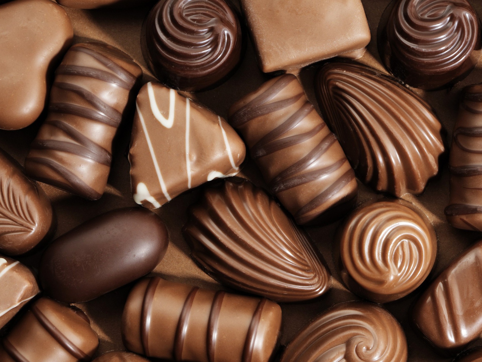 Красивые шоколадные конфеты