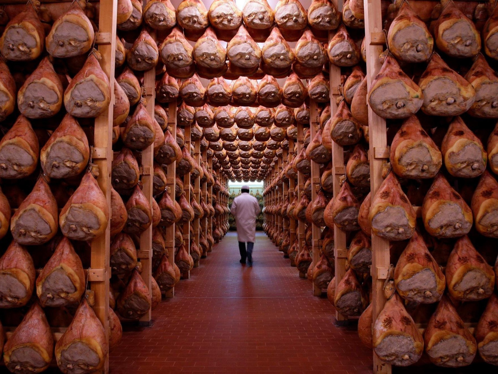 Холодильник с окороками