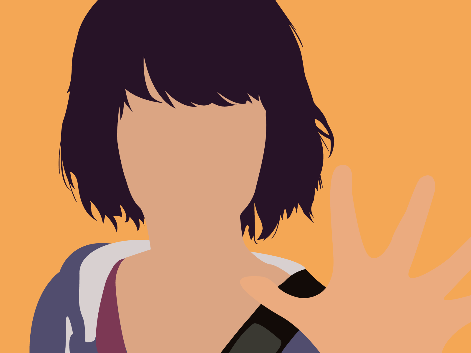 Девушка без лица из игры Life Is Strange