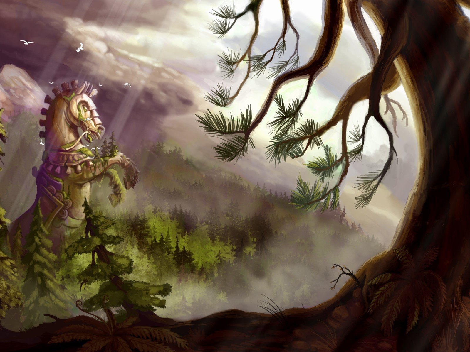 Фон уровня в игре Bejeweled 3