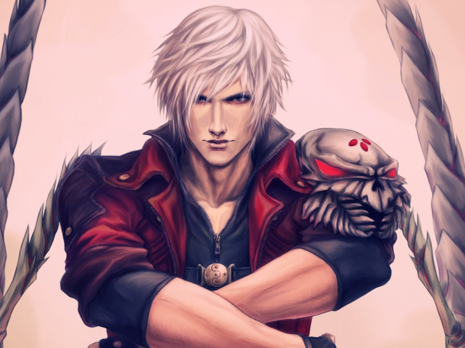 Белокурый Данте в игре Devil May Cry