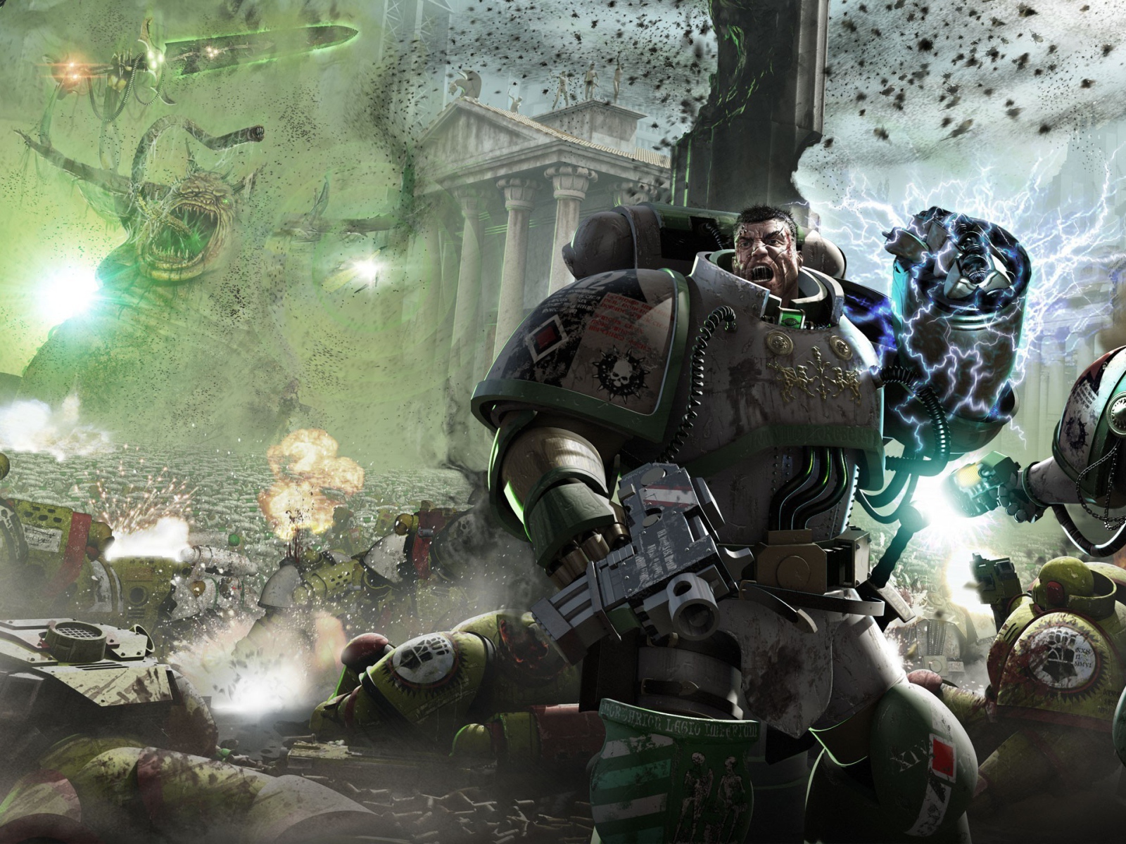 Персонаж Хорус в игре Warhammer 40000